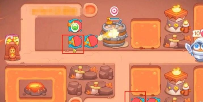 保卫萝卜4饿龙传说48关攻略   饿龙传说第48关图文过关一览图片2