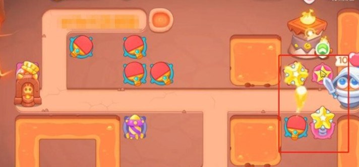 保卫萝卜4饿龙传说48关攻略   饿龙传说第48关图文过关一览图片5