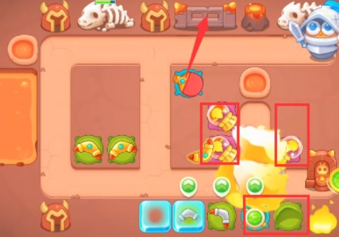 保卫萝卜4饿龙传说52关攻略   饿龙传说第52关图文流程解析图片5