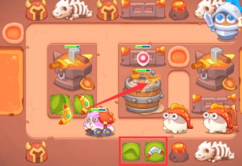 保卫萝卜4饿龙传说52关攻略   饿龙传说第52关图文流程解析图片3