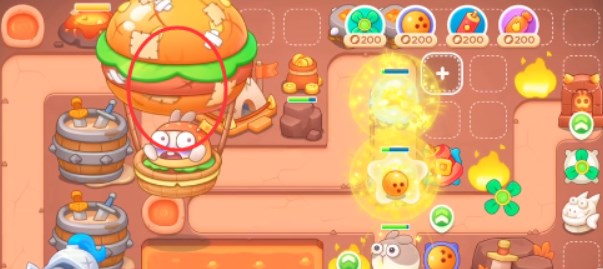 保卫萝卜4饿龙传说54关攻略    饿龙传说54关图文通关一览图片3