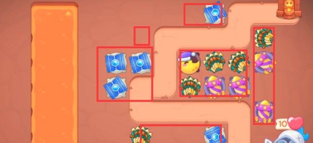 保卫萝卜4饿龙传说56关攻略   饿龙传说第56关过关流程一览图片5