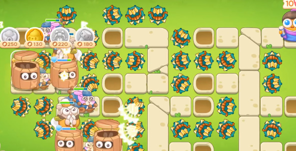 保卫萝卜4纸鸢探春第4关攻略   纸鸢探春第4关图文流程一览图片5