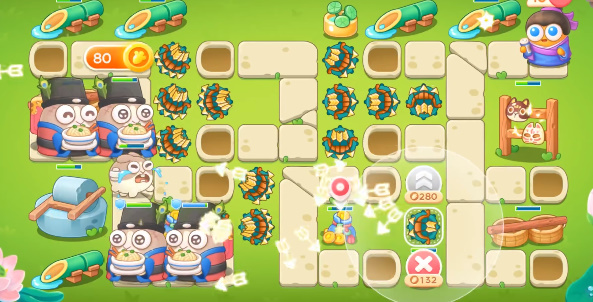 保卫萝卜4纸鸢探春第4关攻略   纸鸢探春第4关图文流程一览图片3