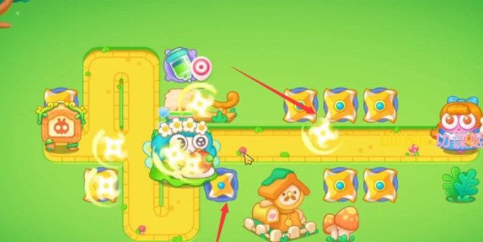 保卫萝卜4绿野奇缘第3关攻略   绿野奇缘第三关无伤图文过关一览图片3