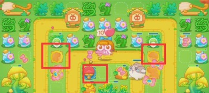 保卫萝卜4绿野奇缘14关攻略   绿野奇缘第十四关图文过关流程介绍图片2