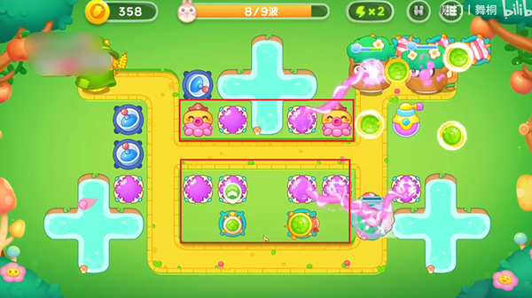 保卫萝卜4绿野奇缘54关攻略   绿野奇缘第54关图文过关一览图片4