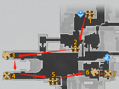 崩坏星穹铁道流云渡宝箱位置大全  流云渡宝箱25个全收集攻略图片2