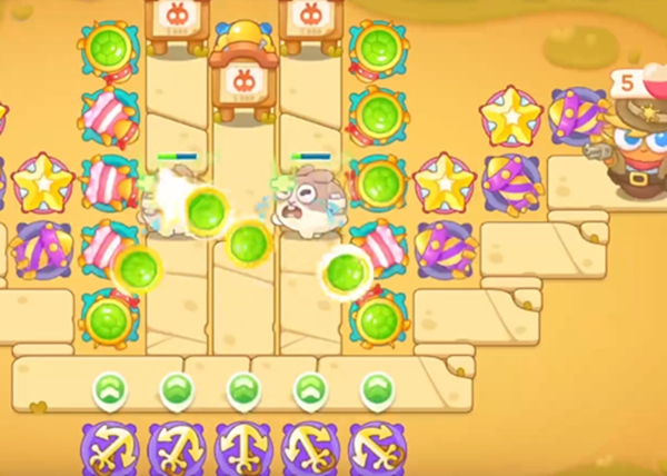 保卫萝卜4波仔很忙17关怎么过  波仔很忙17关图文通关一览图片4