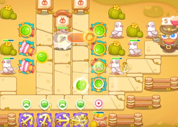 保卫萝卜4波仔很忙17关怎么过  波仔很忙17关图文通关一览图片2