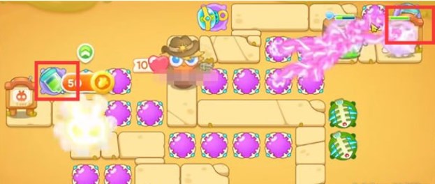 保卫萝卜4波仔很忙28关攻略  波仔很忙第28关图文通关一览图片5