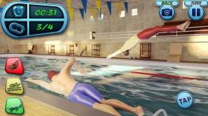模拟游泳游戏图2