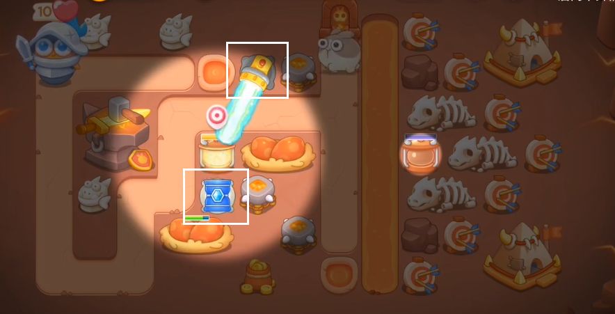 保卫萝卜4饿龙传说第6关攻略   饿龙传说第6关图文通关流程一览图片1