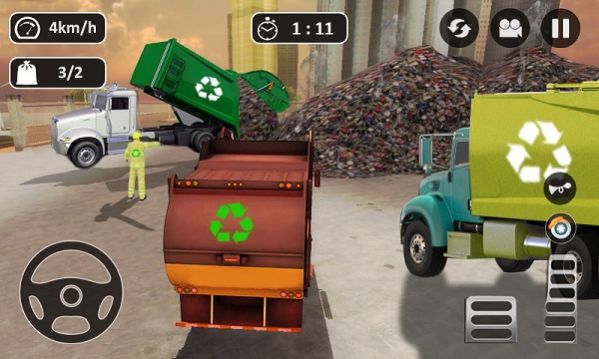 模拟垃圾车清洁游戏图2