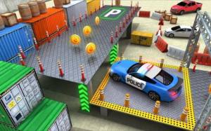 警车停车场学校游戏图3