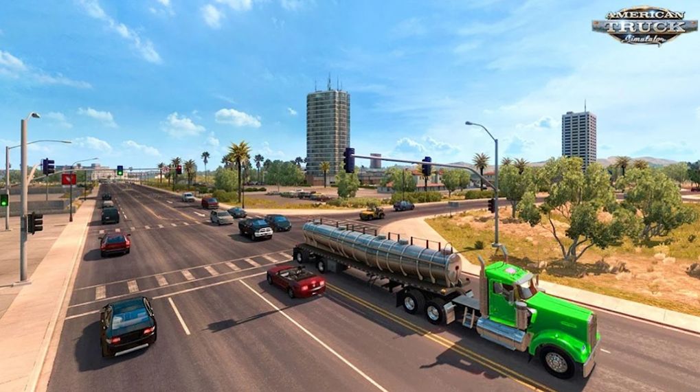 美国现代重型大卡车3D游戏图1