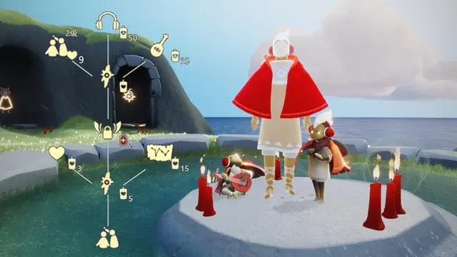 光遇红耳机先祖在哪里2023   最新红耳机复刻先祖位置分享[多图]