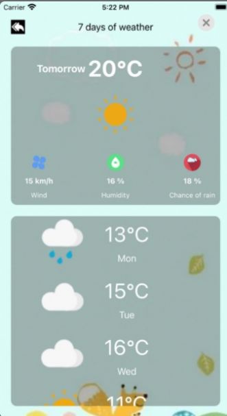 Wind and rain in Ukraine app图2