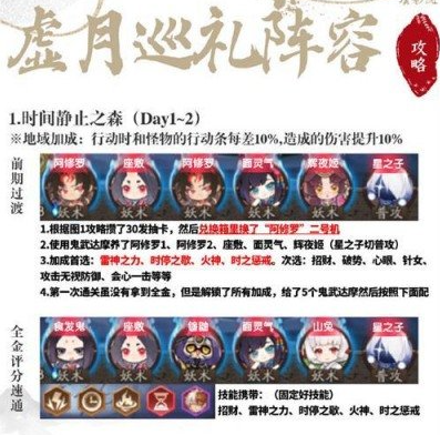阴阳师虚月巡礼阵容推荐   虚月巡礼打法以及最强阵容攻略[多图]