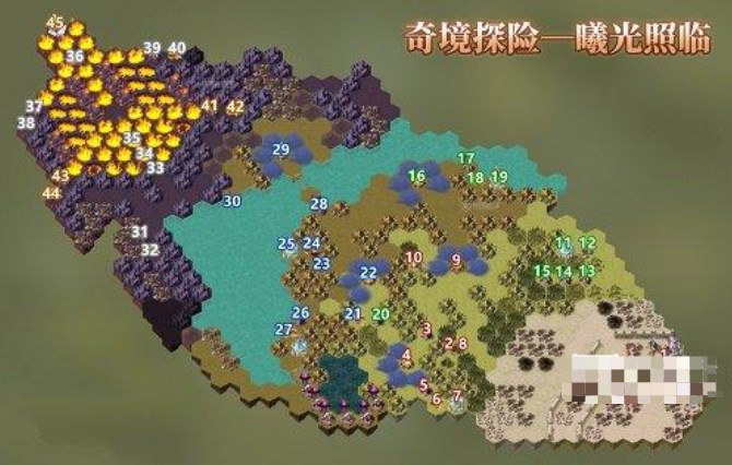 剑与远征曦光照临攻略   曦光照临懒人通关路线图一览[多图]