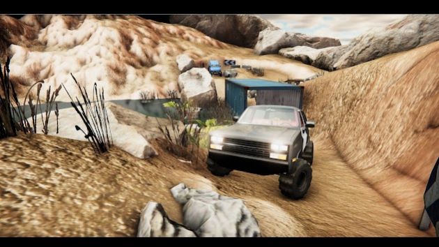 高山沙漠竞速游戏图3