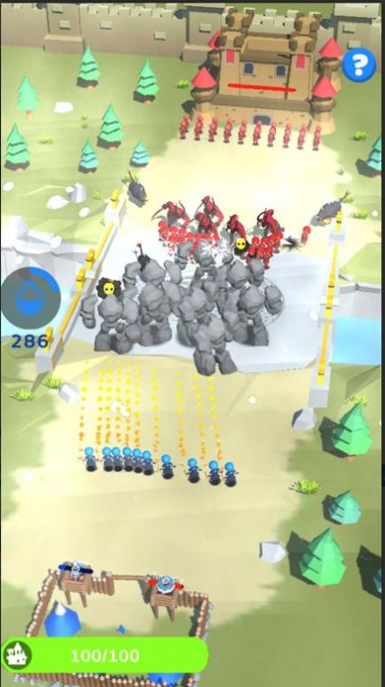 绘制城堡战争游戏图1