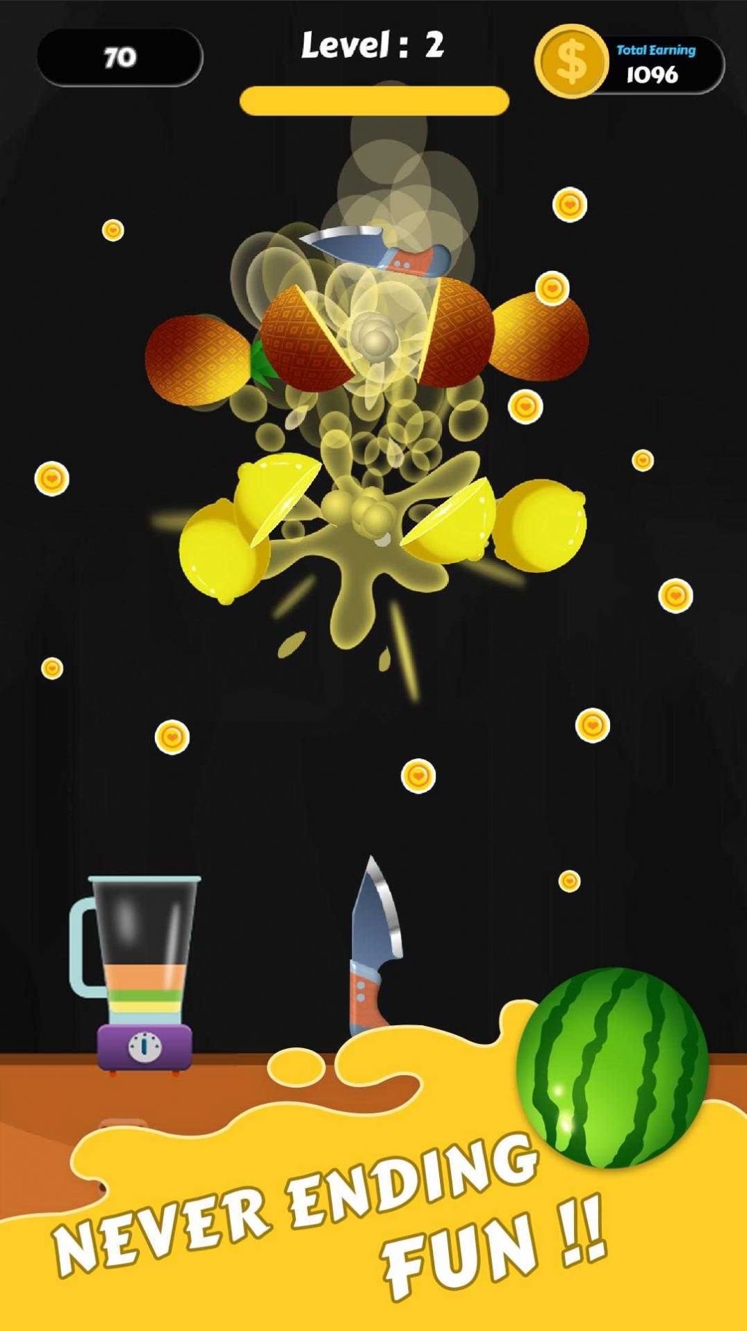 水果切块游戏图1