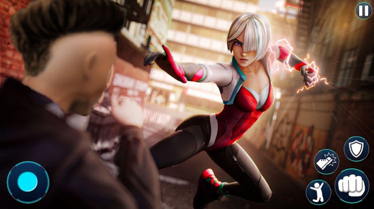 Spider Girl Fighter游戏图2
