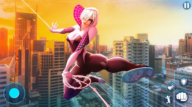 Spider Girl Fighter游戏图1