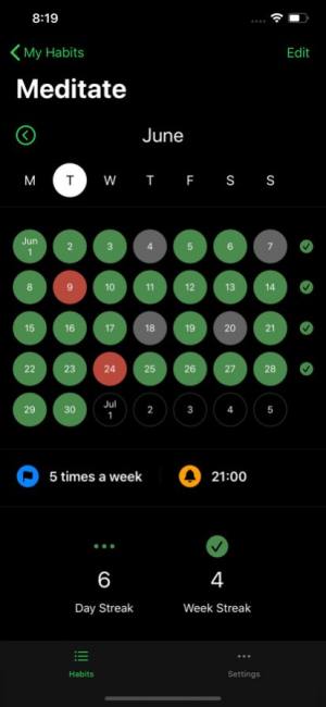 Hapit习惯打卡app手机版图片1