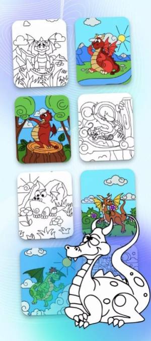 动物彩页游戏最新中文版(Drawing Animals)图片1