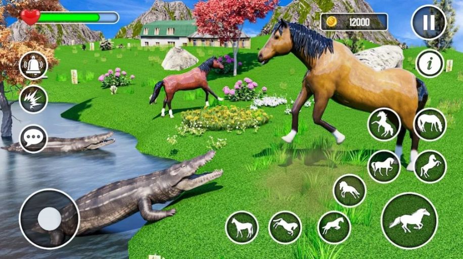 虚拟野马动物模拟器游戏图1