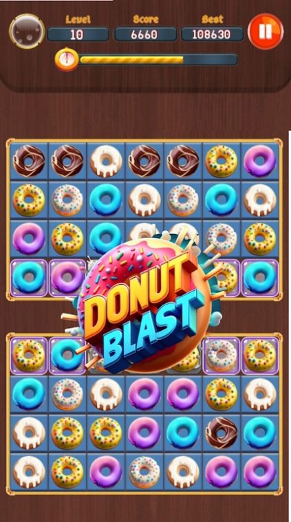 甜甜圈爆炸消除游戏图1