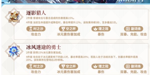 原神莱欧斯利圣遗物推荐  莱欧斯利圣遗物词条选择攻略[多图]图片1