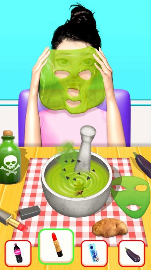 DIY面膜化妆游戏图3