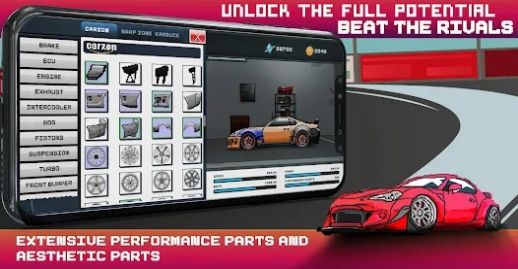 像素X赛车游戏中文版（Pixel X Racer）图片1