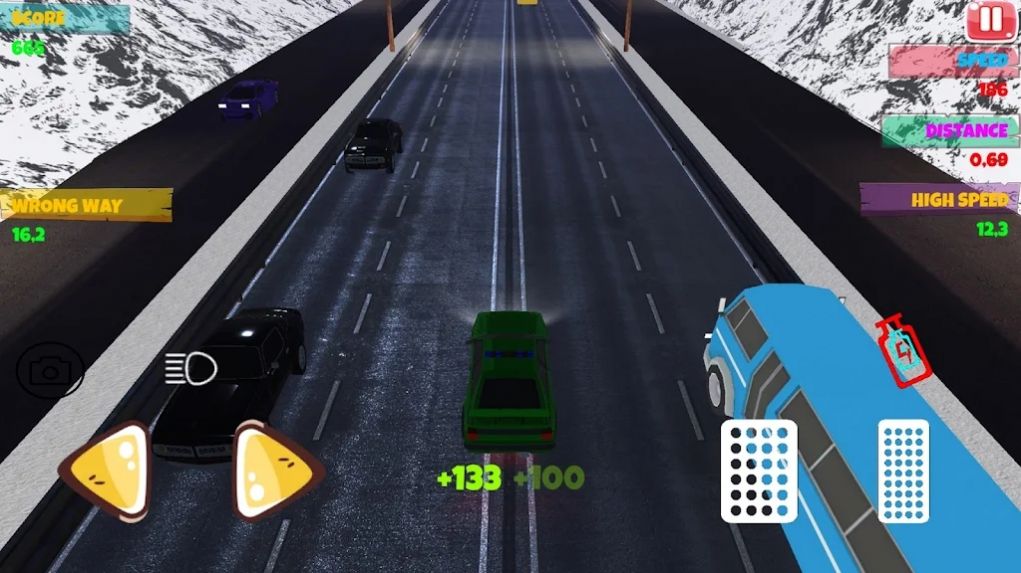 高速驾驶比赛游戏图3
