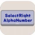 选择右字母数字app官方 1.0