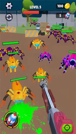 怪物昆虫攻击生存游戏图1