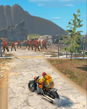 骑手僵尸生存游戏中文版（Biker Zombie Survival）图片1