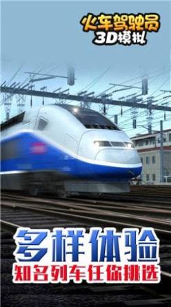 火车驾驶员3D模拟游戏图1