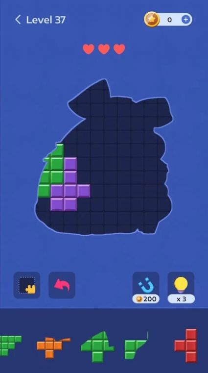 方块拼图难题游戏图1