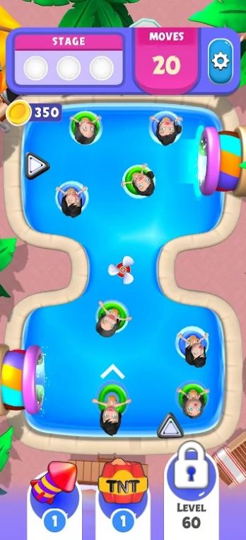 彩色泳池派对游戏图1