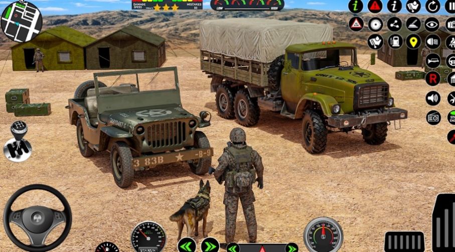 陆军卡车物资运输模拟器游戏图3