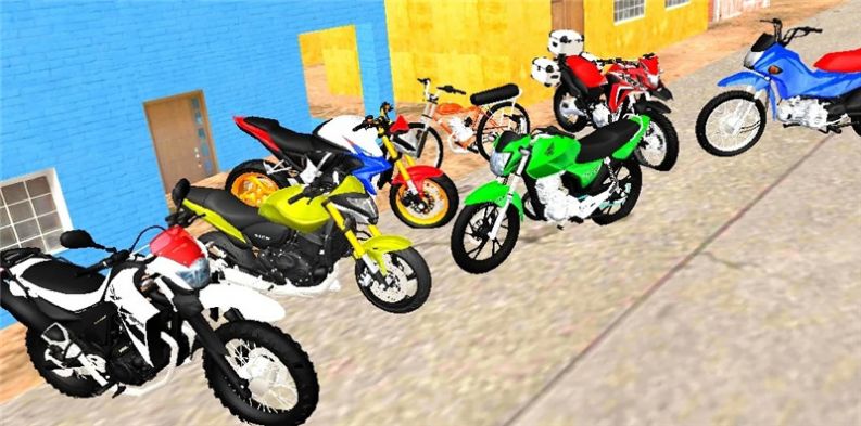 摩托车城市赛游戏图1