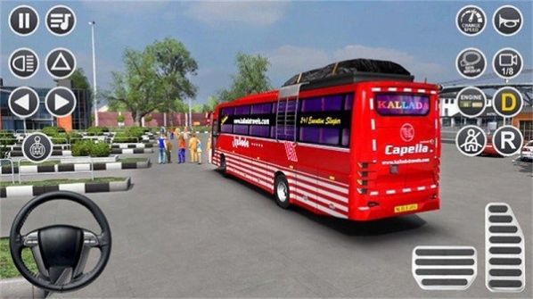 巴士客车驾驶模拟器游戏图1