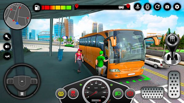 巴士客车驾驶模拟器游戏图2