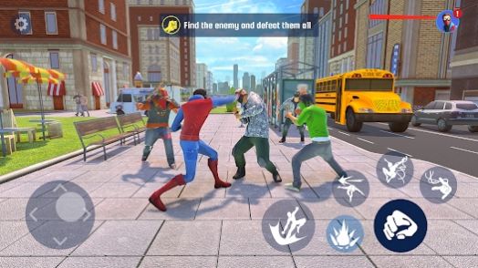 蜘蛛格斗英雄游戏手机版下载图片1