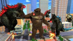 金刚VS怪兽破坏城市游戏图3