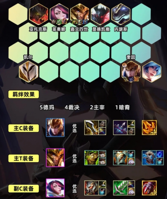 金铲铲之战S9.5裁决奎因阵容推荐  s9.5裁决奎因阵容出装/羁绊攻略[多图]